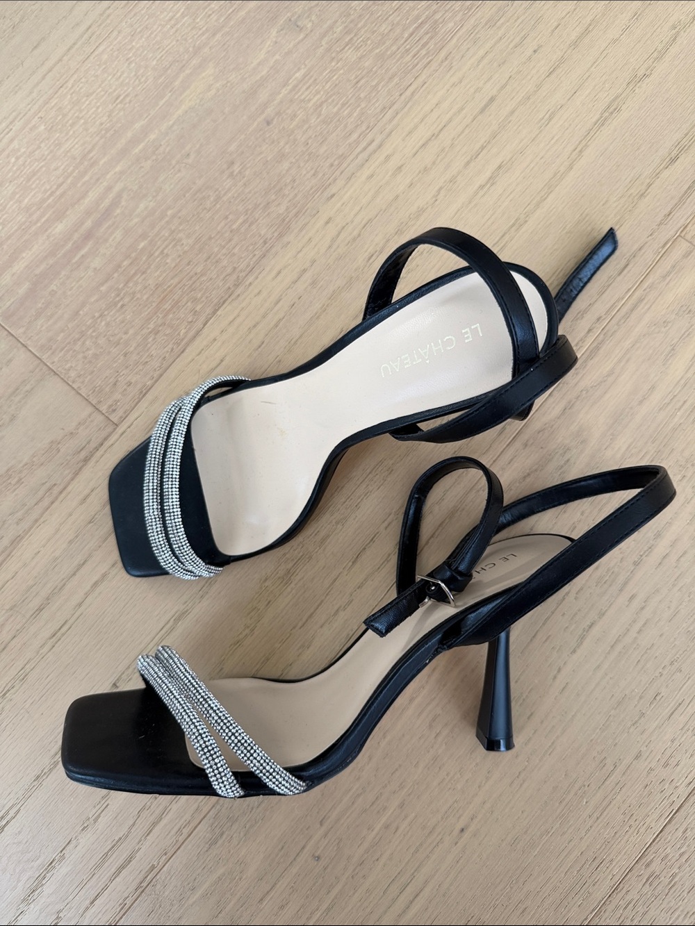 Le chateau strappy heels